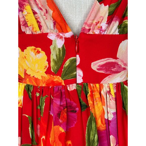 Ronny Kobo Floral Sallee Dress in Pinawa Large New - Picture 7 of 8